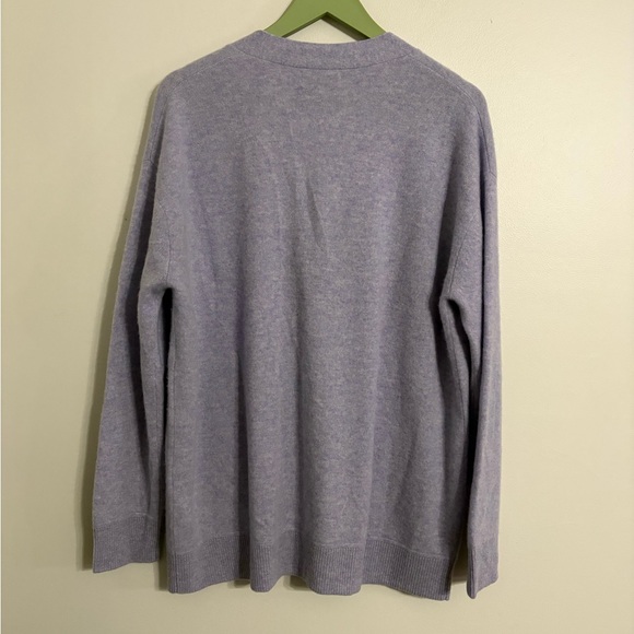 Naadam cashmere V neck cardigan  Size Medium NWOT - Picture 3 of 6